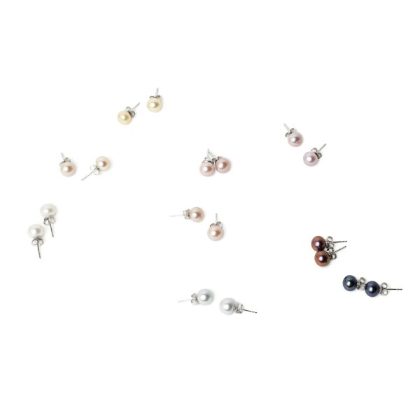 Classic M Only Pearl Earrings (7-8mm)