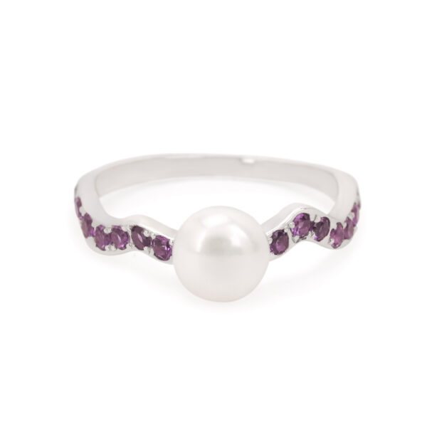 Glamour Pride Month with Pearl Ring