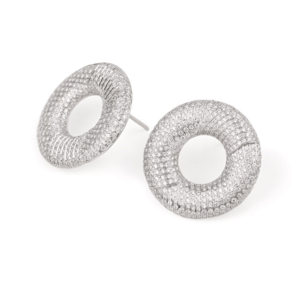 Dancing on the Ocean Loop Earrings