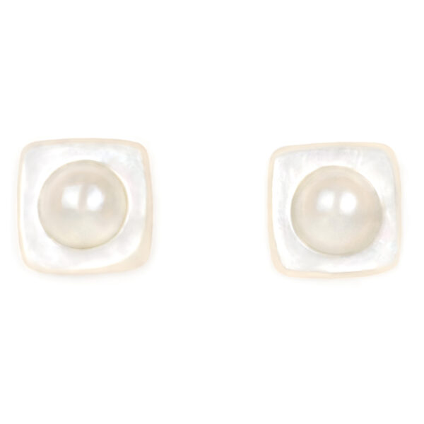 Yves Mother of Pearl Earrings