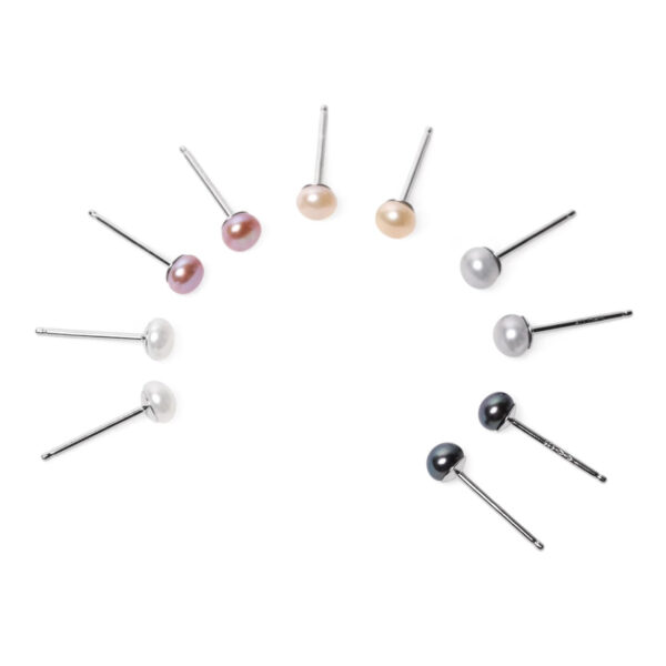 Classic Mini Pearls Earrings