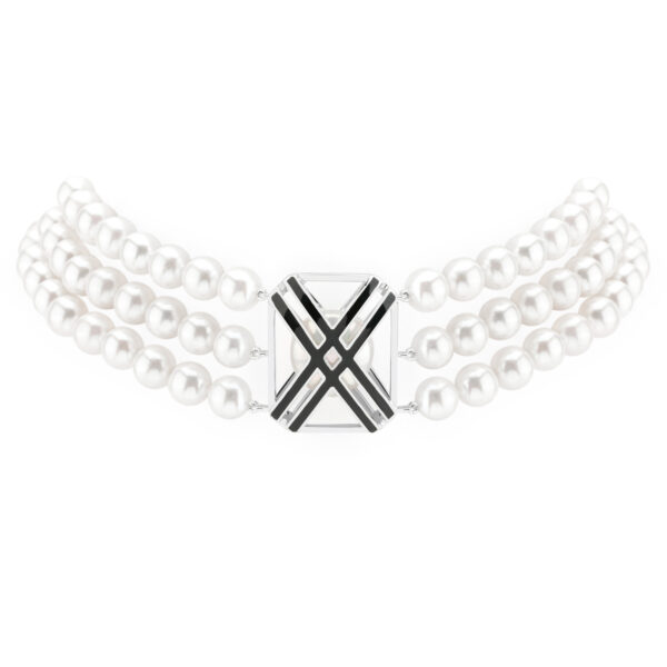Signature X XO Bombshell Passion in Enamel Necklace