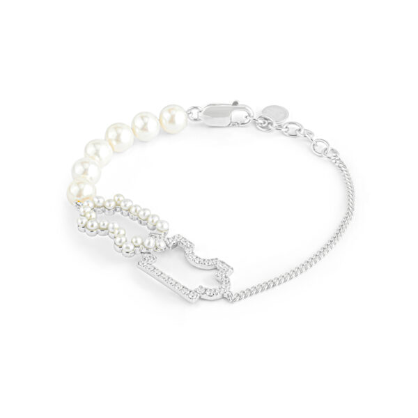 Glamour Connecting Puzzle Two-Tone Bracelet